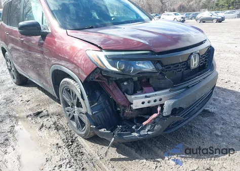 2019 Honda Passport Sport from USA, damaged, VIN 5FNYF8H20KB016371